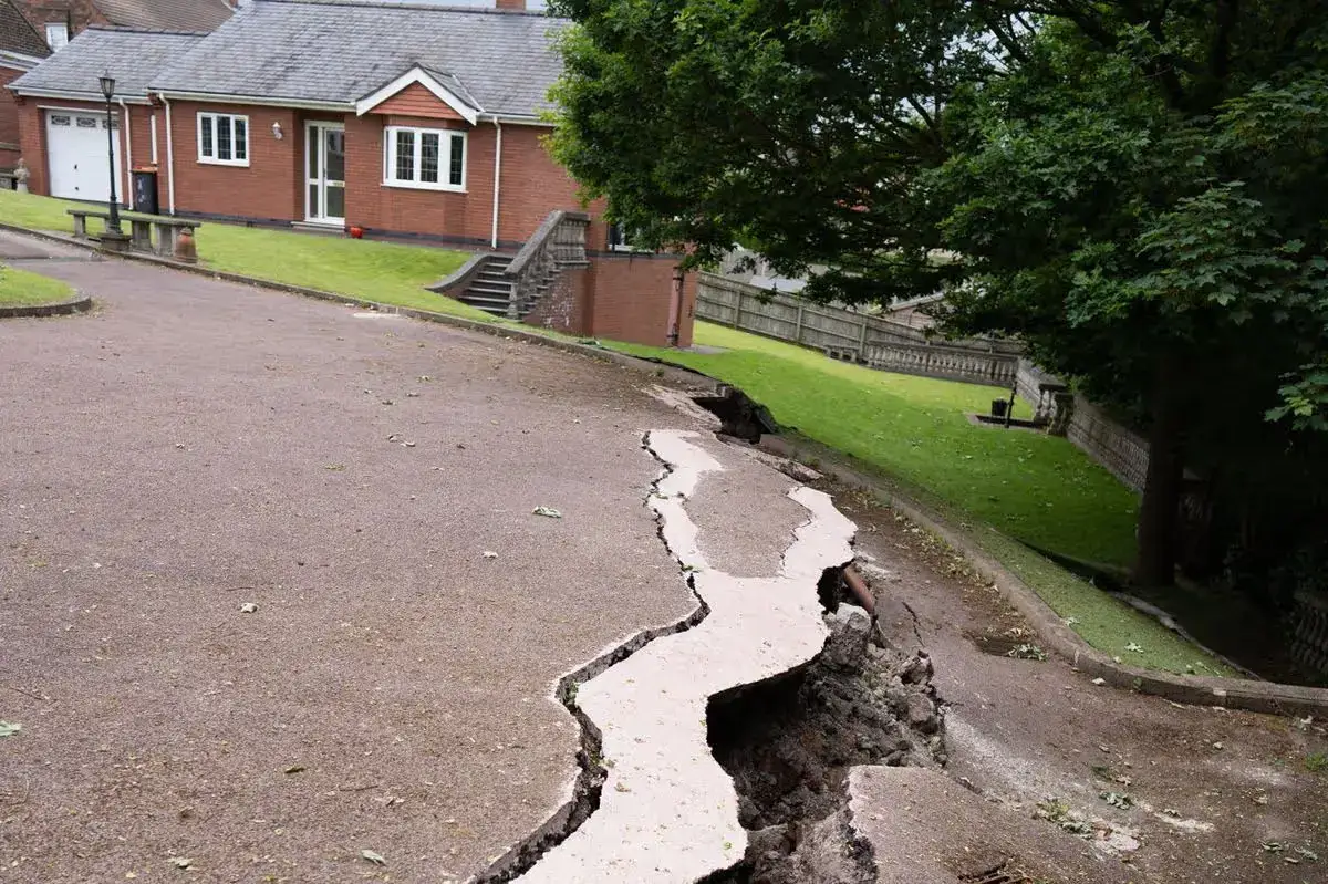 Sink Holes Driveway