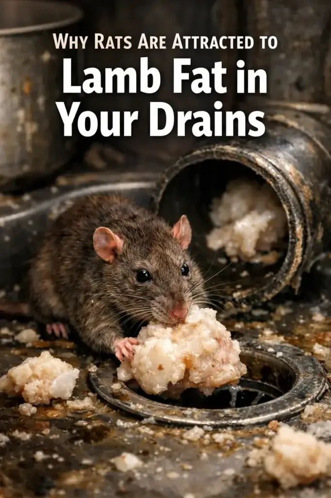🐀 Why Rats Are Attracted to Lamb Fat in Your Drains