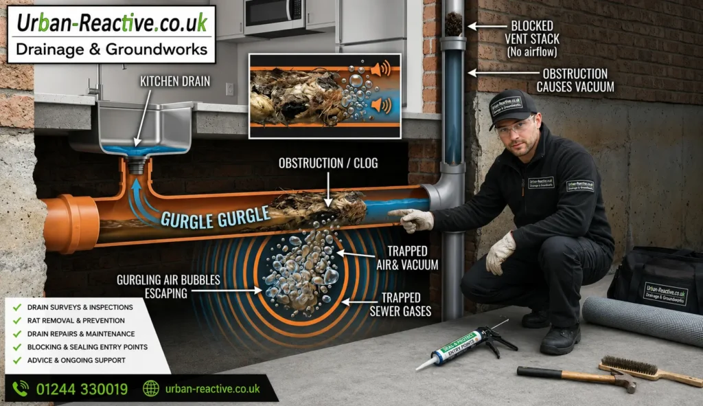 What-Causes-Gurgling-Noises-in-Drain-Pipes