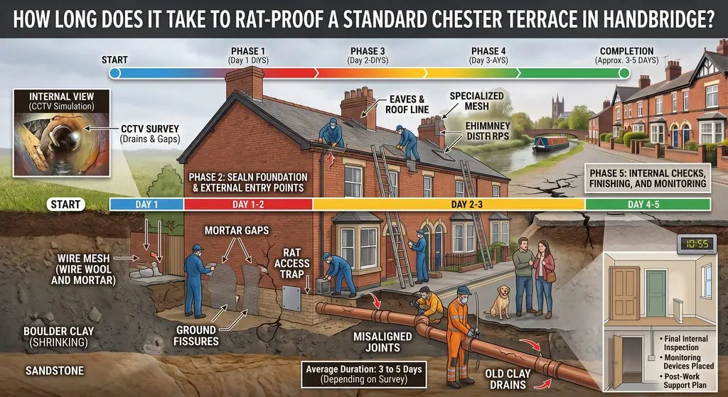 How Long Does It Take to Rat-Proof a Standard Chester Terrace in Handbridge?