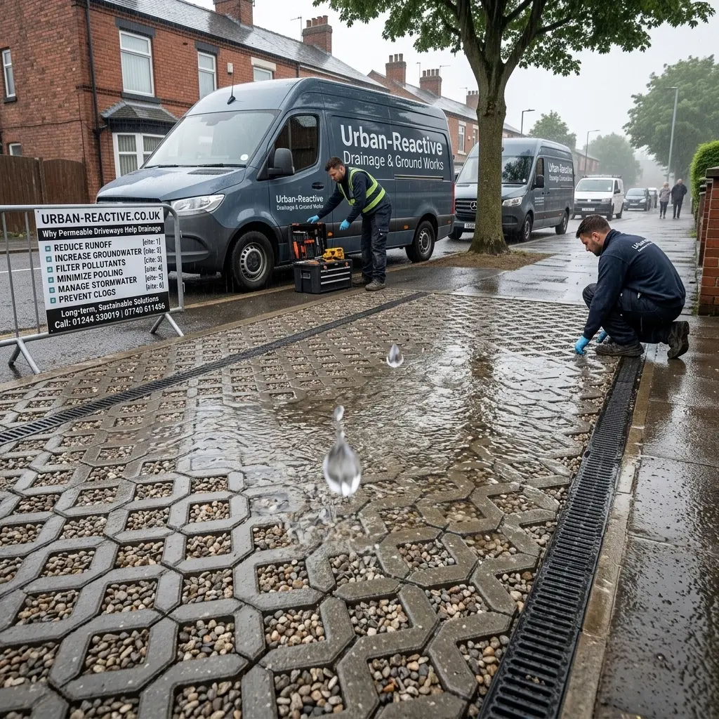 Why Permeable Driveways Help Drainage
